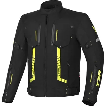 Moto bunda Bunda na motorku TXR Spike černo-fluo žlutá Velikost: L