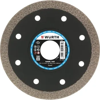 Řezný kotouč Würth Diamantový řezný kotouč na obkladové materiály Speed