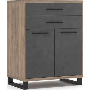 Komoda Komoda 2D2S ROSOLINI barva dub tabaco/matera