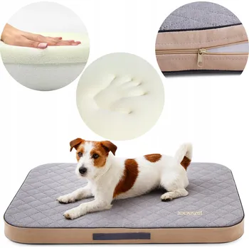 Pelíšek pro psa Ortopedická matrace DOTTY pro psy s paměťovou pěnou - Ortopedický Pelíšek