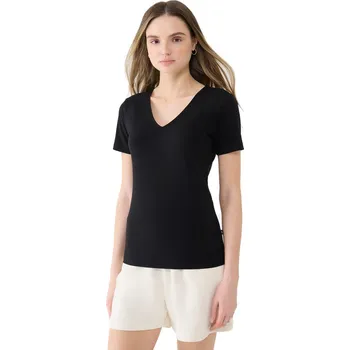 Dámské oblečení Dámské triko s krátkým rukávem 4F-TSHIRT F1990-20S-DEEP BLACK Černá S