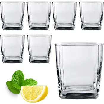 Sklenice SADA 6 SKLENICE NA WHISKY SADA 300 ML SKLO NA NÁPOJE
