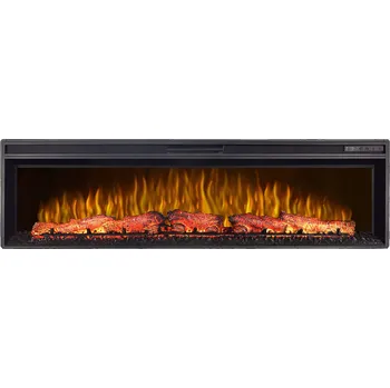 Elektrický krb k zabudování ArtiFlame s funkcí topení, černý, 1600 W