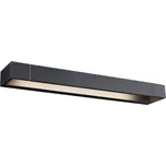 Paulmann 71205 Lucille, černé nástěnné svítidlo s nastavitelným směrem svícení, 17W LED 2700K tříkrokové stmívání, 60cm, IP44