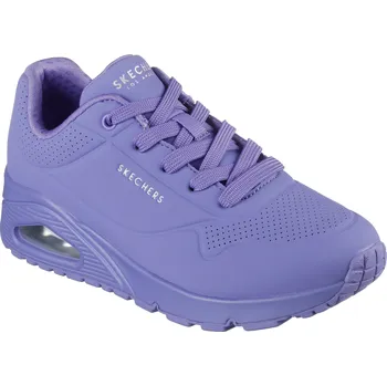 Dámská tenisová obuv Dámská rekreační obuv SKECHERS-Uno Stand On Air lilac Modrá 38