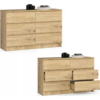 Komoda Komoda Akord 120 x 40 x 77 cm dub artisan matná