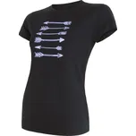 Dámské tričko SENSOR Merino Active PT Arrows černá XL
