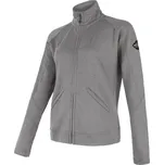 Dámská mikina SENSOR Merino Upper celozip šedá XL