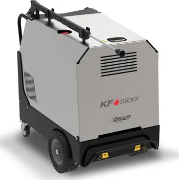 Vysokotlaký čistič Comet KF STEEL 18/350 vysokotlaký čistič s ohřevem vody s 350 bar.