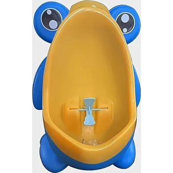 WC sada BAF Dětský legrační pisoár " modrý žabák "