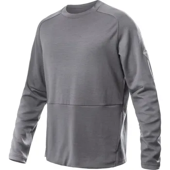 Pánská mikina Pánská merino mikina Sensor Upper Traveller šedá M