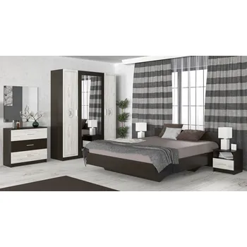 Ložnicová sestava Sestava do ložnice ATHOS wenge/dub kraft