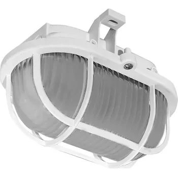 Nástěnné svítidlo BIG NICOS - MH podhledové sv. 150W, barva: šedá , materiál: plast