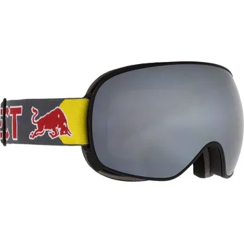 Lyžařské brýle RED BULL SPECT-MAGNETRON-001, matt black frame/grey headband, lens: silver snow CAT2 Mix UNI