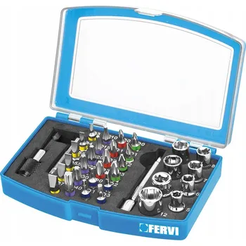 Bit Sada bitů 36 ks + držák bitů FERVI