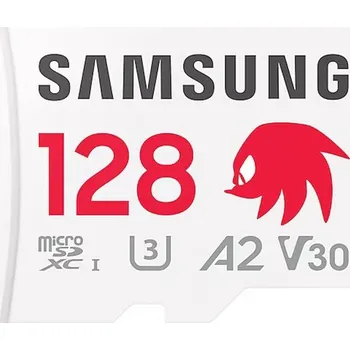 Ukládání dat Samsung micro SDXC 128GB PRO Plus Sonic + SD adaptér MB-MD512SA/LC1 Bílá
