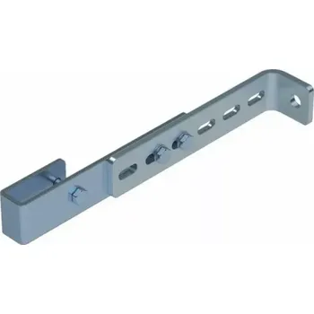 Žebřík ZARGES Nástěnný držák, pozink, pro pozinkované ocelové žebříky