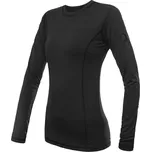 Dámské funkční tričko s dlouhým rukávem Sensor Merino Air Černá XL