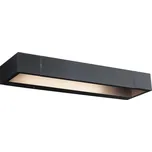 Paulmann 71204 Lucille, černé nástěnné svítidlo s nastavitelným směrem svícení, 11W LED 2700K tříkrokové stmívání, 40cm, IP44