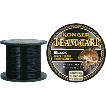 VLASEC KONGER TEAM CARP BLACK 0,30 - 1000 m NOVÉ