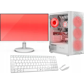 Stolní počítač Sada WHITE Gaming Core i5 12400F RTX 3050 32GB SSD 1TB WIFI W11 24"