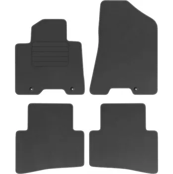 autokoberec Kobercové rohože Edecor velurové 4 ks