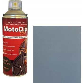 Barva ve spreji Moto Dip Strukturální gumový nástřik Antracit Antracitová barva 400 ml