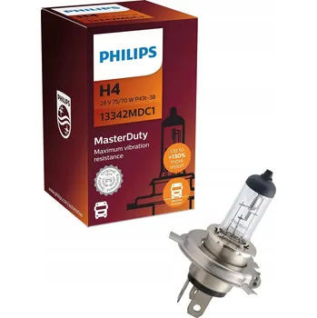 Autožárovka Philips H4 75/70 W 13342MDC1 Žárovka do světlometu