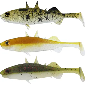 Umělá nástraha Westin Gumová Nástraha Stanley The Stickleback Shadtail Clear Water Mix 10 Délka: 7,5cm, Hmotnost: 4g, Počet kusů: 3ks