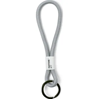 Copenhagen Design, Šňůrka na klíče Pantone krátká stříbrná - Formadore