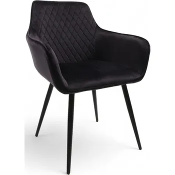 Jídelní židle Židle Dankor Design sametová fialová 1 ks