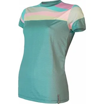 Dámské funkční triko Sensor Coolmax Impress mint/stripes S