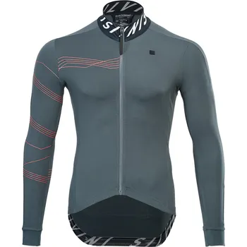 cyklistický dres Silvini pánský dres MD1603 Varano charcoal-ruby / XS
