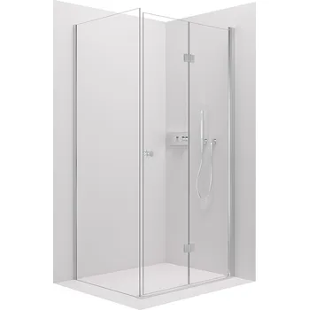 CERANO - Sprchový kout Volpe L/P - 6 mm - chrom, transparentní sklo - 60x90x190 cm - zalamovací