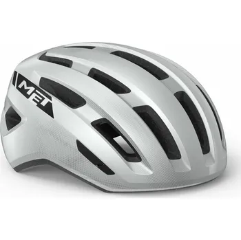 Cyklistická přilba Silniční helma MET Miles MIPS bílá lesklá S/M(52-58)
