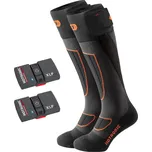 Vyhřívané podkolenky (ponožky) set s baterií HOTRONIC-SET 1 pair Heat socks XLP 2P + 1 pair Bluetooth Surround Comfort Černá 39/41