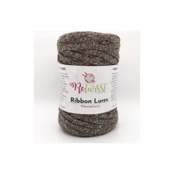 Příze ReTwisst Ribbon Lurex - dark beige