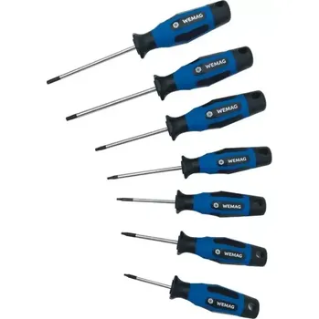 Šroubovák WEMAG Sada šroubováků Torx T7-T25, Wemag