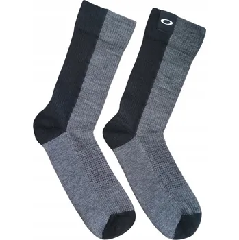 Pánské ponožky Ponožky na kolo Oakley Endurance Wool Socks FOS901328-012 - M