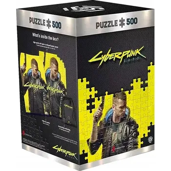 Puzzle Good Loot Puzzle 500 dílků Cyberpunk 2077 Puzzle : Keyart Male V