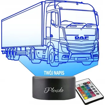 Lampička Plexido vícebarevná Noční lampa