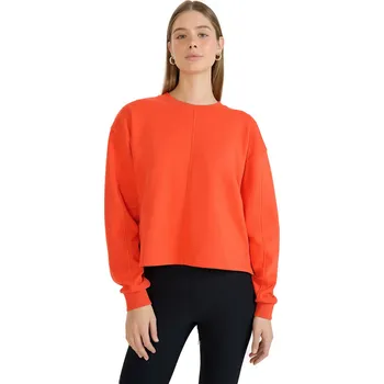 Dámské oblečení Dámská mikina 4F-SWEATSHIRT F1543-62S-RED Červená S