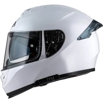Helma na motorku Integrální motocyklová přilba NZI EURUS 4 lesklá bílá Velikost: M