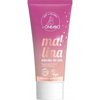 Tělové mléko Body in Balance od ONLYBIO Tělové mléko malina