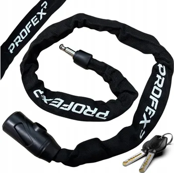 Zámek na kolo Zabezpečení kola řetězem Profex – zámek na kolo