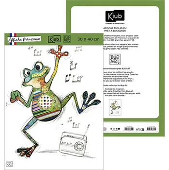 Designový tisk 30x40 cm AFM21U03 BUG ART KIUB