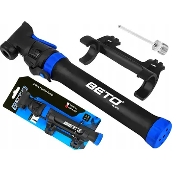 pumpička Ruční pumpička na kolo Beto CMPB-03B + držák + jehla (AV, DV)