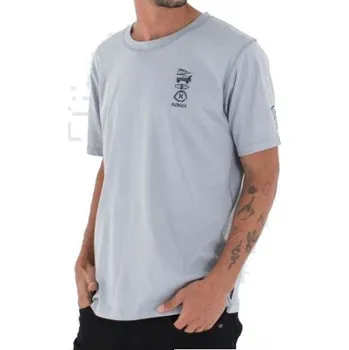 Pánské tričko TRIKO HURLEY SIDER BP S/S - šedá - XL + při osobním odběru 930 Kč