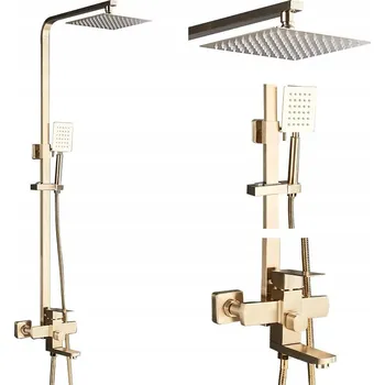 Sprchový set Sprchový set nástěnný Ari SPRCHOVÝ SET ZLATÝ BREEZE