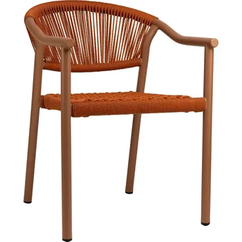 Zahradní jídelní židle JAXON oranžová